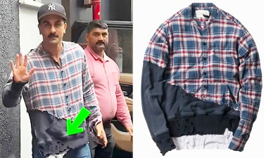 জোড়াতালির শার্ট পরে আলোচনায় রণবীর, দাম শুনলে চমকে যাবেন!