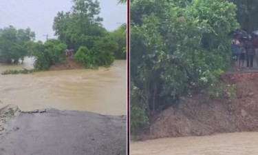 ফেনীতে যোগাযোগ বিচ্ছিন্ন, বন্যা পরিস্থিতির আরো অবনতি
