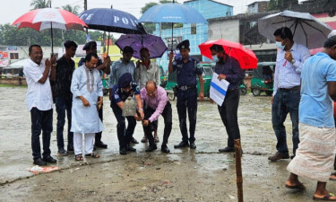 জুলাই শহীদদের স্মরণে ‘জুলাই স্মৃতিস্তম্ভ’ নির্মাণ শুরু