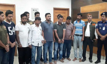 ডাকাতির কোটি টাকার মালপত্র উদ্ধার, আটক ৯