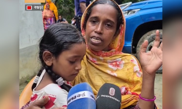 মা ও দাদাকে হারিয়ে বাকরুদ্ধ শিশু মালিহা