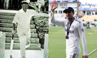 ৫টি অবিশ্বাস্য রেকর্ড ভাঙার পথে গিল, তিনটি ব্র্যাডম্যানের