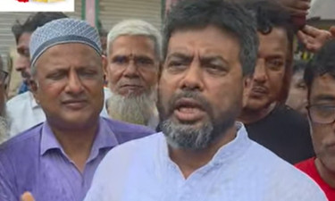 ফেনীতে স্থায়ী বাঁধ নির্মাণের দাবি বিএনপি নেতা মজনুর