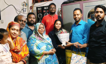পিতৃহীন রাইসা এসএসসি পরীক্ষায় উত্তীর্ণ হওয়ায় তারেক রহমানের শুভেচ্ছা