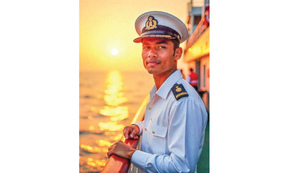 প্রশিক্ষণ নিয়ে সমুদ্রগামী জাহাজের নাবিক হওয়ার সুযোগ