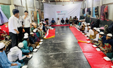মুন্সীগঞ্জে এতিম শিক্ষার্থী ও ছিন্নমূল মানুষের পাশে বসুন্ধরা শুভসংঘ