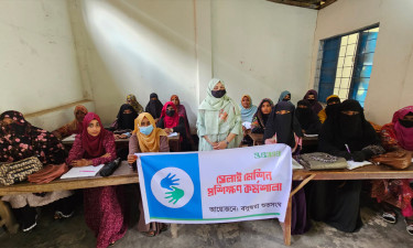 অসচ্ছল নারীদের জন্য বসুন্ধরা শুভসংঘের সেলাই মেশিন প্রশিক্ষণ