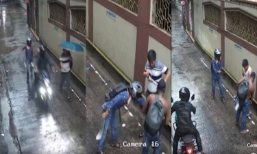 চাপাতি উঁচিয়ে জামা-জুতাসহ সর্বস্ব কেড়ে নিল ছিনতাইকারী!