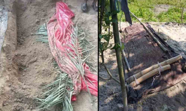 দাফনের ৩ দিন পর মরদেহ স্থানান্তর, এলাকায় চাঞ্চল্য