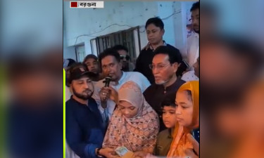 নিহত সোহাগের পরিবারের পাশে বিএনপি নেতা নুরুল ইসলাম