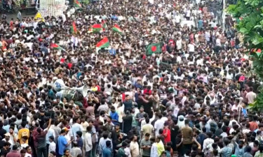 এ যেন মিছিল নয়, প্রতিবাদের স্রোত