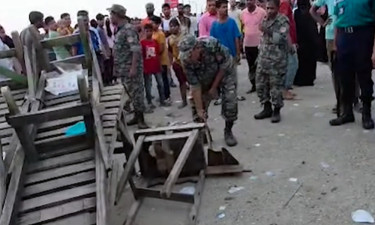 ফের পতেঙ্গায় উচ্ছেদ অভিযান চসিকের