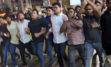 চট্টগ্রামের প্রথম শহীদ ছাত্রদল নেতা ওয়াসিমের স্মরণে মিছিল