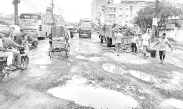 টানা বর্ষণে যশোরের যোগাযোগব্যবস্থা বিপর্যস্ত