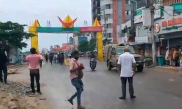 ফেরার পথে এনসিপির গাড়িবহরে আবারও হামলা