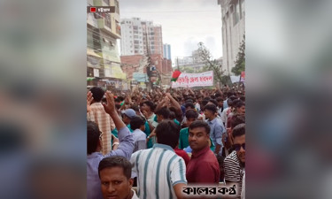 জনসমুদ্রে পরিণত ছাত্রদলের ছাত্র সমাবেশ