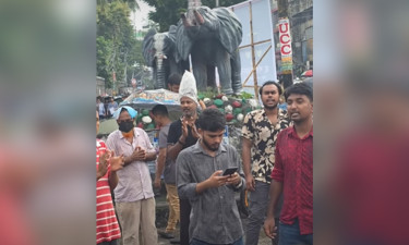 গোপালগঞ্জে এনসিপির নেতাদের ওপর হামলার প্রতিবাদে সাইন্সল্যাবে বিক্ষোভ