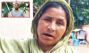 উপদেষ্টারা আজ আমার বাড়িতে এলেন না, শহীদ আবু সাঈদের মায়ের আক্ষেপ