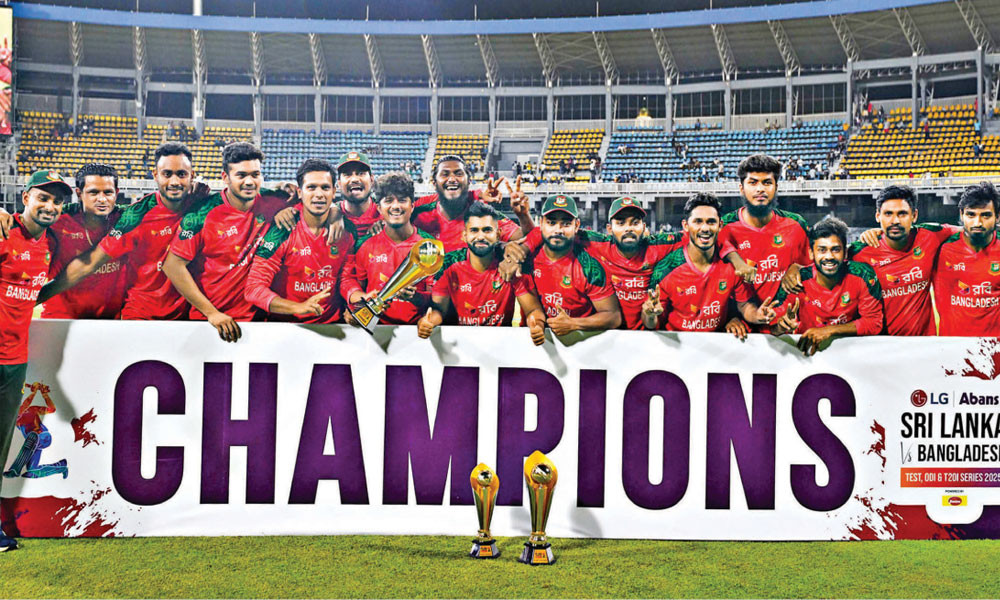 সিরিজ জিতে দেশে ফিরছে বাংলাদেশ