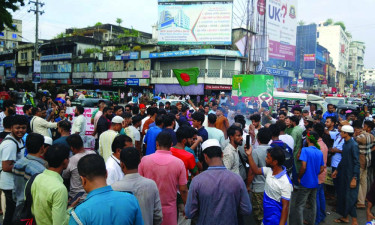এনসিপির ওপর হামলা সিলেটে মিছিল ও ব্লকেড