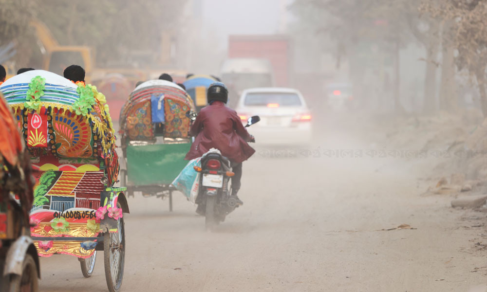 ঢাকায় বাতাসের মান ‘সহনীয়’