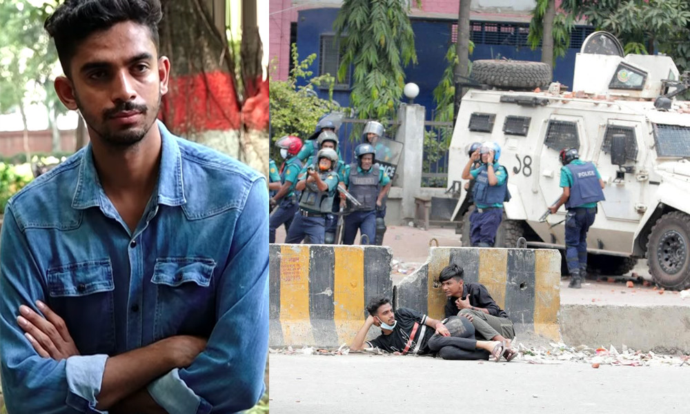 সেই ছবির নেপথ্যের লোমহর্ষক গল্প শোনালেন পড়ে থাকা তরুণ রায়ন মোল্লা