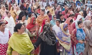 জুলাই শহীদদের স্মরণে বিএনপির মৌন মিছিল