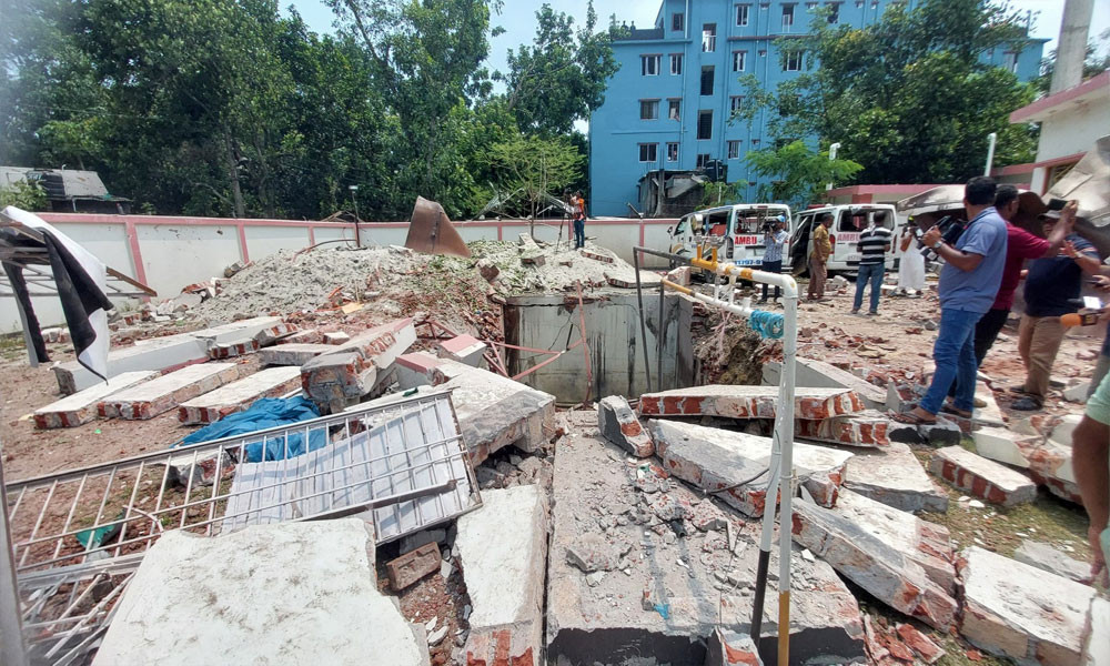 রংপুরে ফিলিং স্টেশনে বিস্ফোরণ, নিহত ১