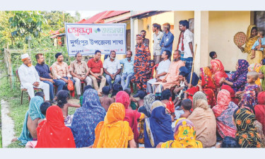 দুর্গাপুরে পানিতে ডুবে শিশুমৃত্যু রোধে সচেতনতামূলক সভা