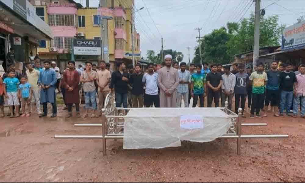 সিটি করপোরেশনকে ‘মৃত’ ঘোষণা করে গায়েবানা জানাজা