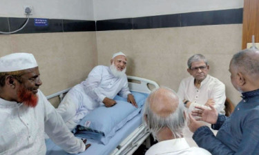 হাসপাতাল থেকে বাসায় ফিরেছেন জামায়াত আমির