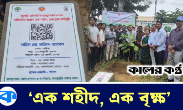 গণ-অভ্যুত্থানের বীরদের স্মরণে খাগড়াছড়িতে বৃক্ষরোপণ কর্মসূচি