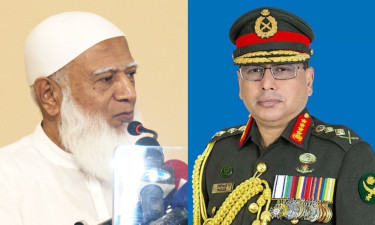 জামায়াত আমিরের শারীরিক অবস্থার খোঁজ নিলেন সেনাপ্রধান