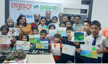 জুলাই শহীদদের স্মরণে বসুন্ধরা শুভসংঘের উদ্যোগে চিত্রাঙ্কন প্রতিযোগিতা