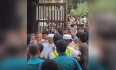 দুর্ঘটনাকবলিত স্থানে ছুটে গেলেন জামায়াত আমির