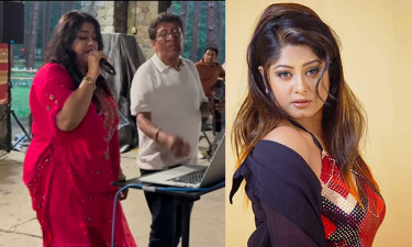 এবার গানে গানে মাতালেন চিত্রনায়িকা মৌসুমী