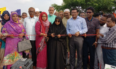 তুলসীগঙ্গা নদীর তীরে বিনোদনকেন্দ্র উদ্বোধন