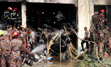 সরানো হলো বিধ্বস্ত বিমানের ধ্বংসাবশেষ, কলেজের উদ্ধারকাজ সমাপ্ত