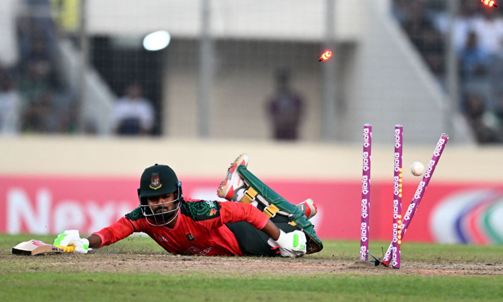 ৪ উইকেট হারিয়ে মিরপুরে ধুঁকছে বাংলাদেশ