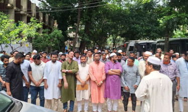 মাইলস্টোন ট্র্যাজেডি : নিহতদের স্মরণে জবিতে গায়েবানা জানাজা