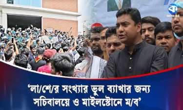 লাশের সংখ্যা নিয়ে গণমাধ্যমে বিভ্রান্তি ছড়িয়েছেন জামায়াতের আমির : নাছির