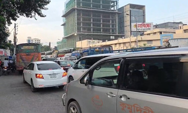 সপ্তাহের শেষ দিনে রাজধানীতে তীব্র যানজট