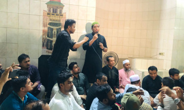 শহীদদের স্মরণে ছাত্রদলের দোয়া ও মিলাদ মাহফিল