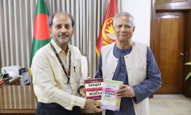 প্রধান উপদেষ্টার সঙ্গে গওহার নঈম ওয়ারার সৌজন্য সাক্ষাৎ