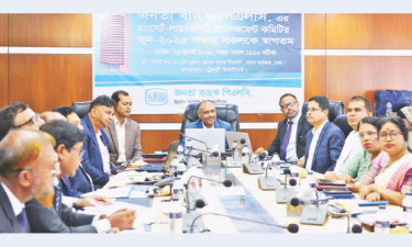 জনতা ব্যাংকের এমডি মো. মজিবর রহমানের সভাপতিত্বে (অ্যালকো) সভা অনুষ্ঠিত