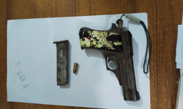 সড়কে গাছ ফেলে ডাকাতির প্রস্তুতি, অস্ত্র-গুলিসহ গ্রেপ্তার ২