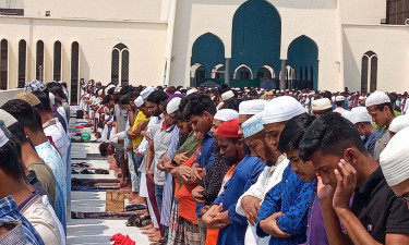 জাতিসংঘের অফিস স্থাপনের প্রতিবাদে জুমার পর বিক্ষোভ