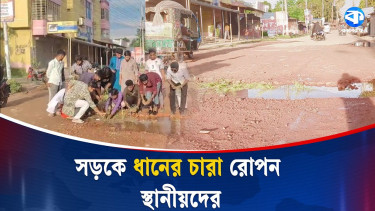 রংপুর সিটি কর্পোরেশনকে লাল কার্ড দেখালেন এলাকাবাসী