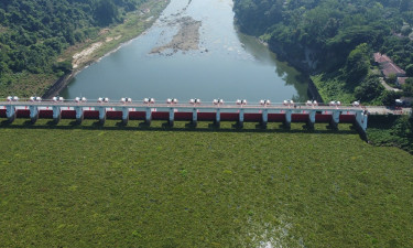 কাপ্তাই বাঁধের ১৬ জলকপাট খোলা হবে মঙ্গলবার