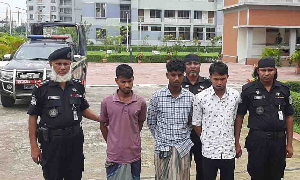 নান্দাইলে কিশোরী ধর্ষণ মামলায় গ্রেপ্তার ৩